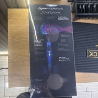 Dyson Supersonic HD08 Hair Dryer 1600W Grey/Purple with Diffuser Attachments