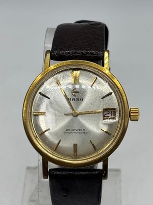 Rado RADO 25 JEWELS SHOCKPROTECTED Manual winding in operation