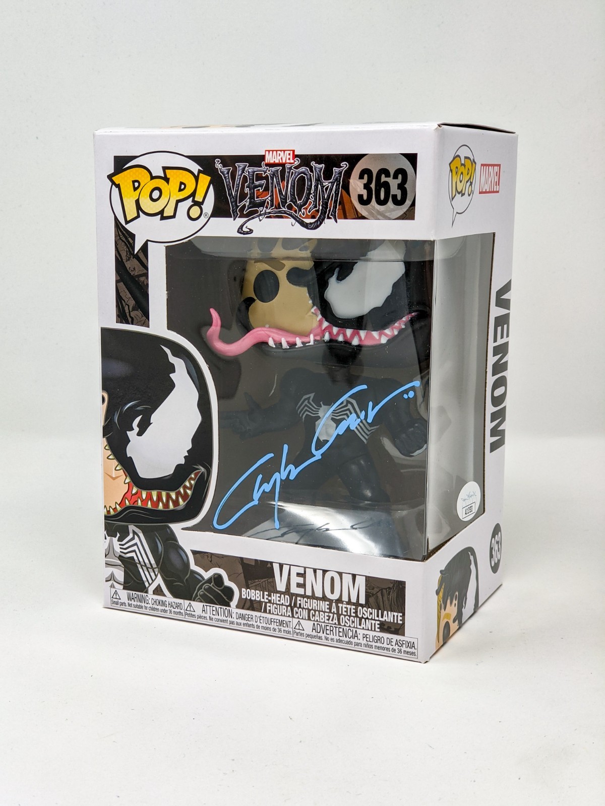Aleks Le Demon Slayer Zenitsu Agatsuma #869 Firmado Funko Pop Certificado JSA Automático