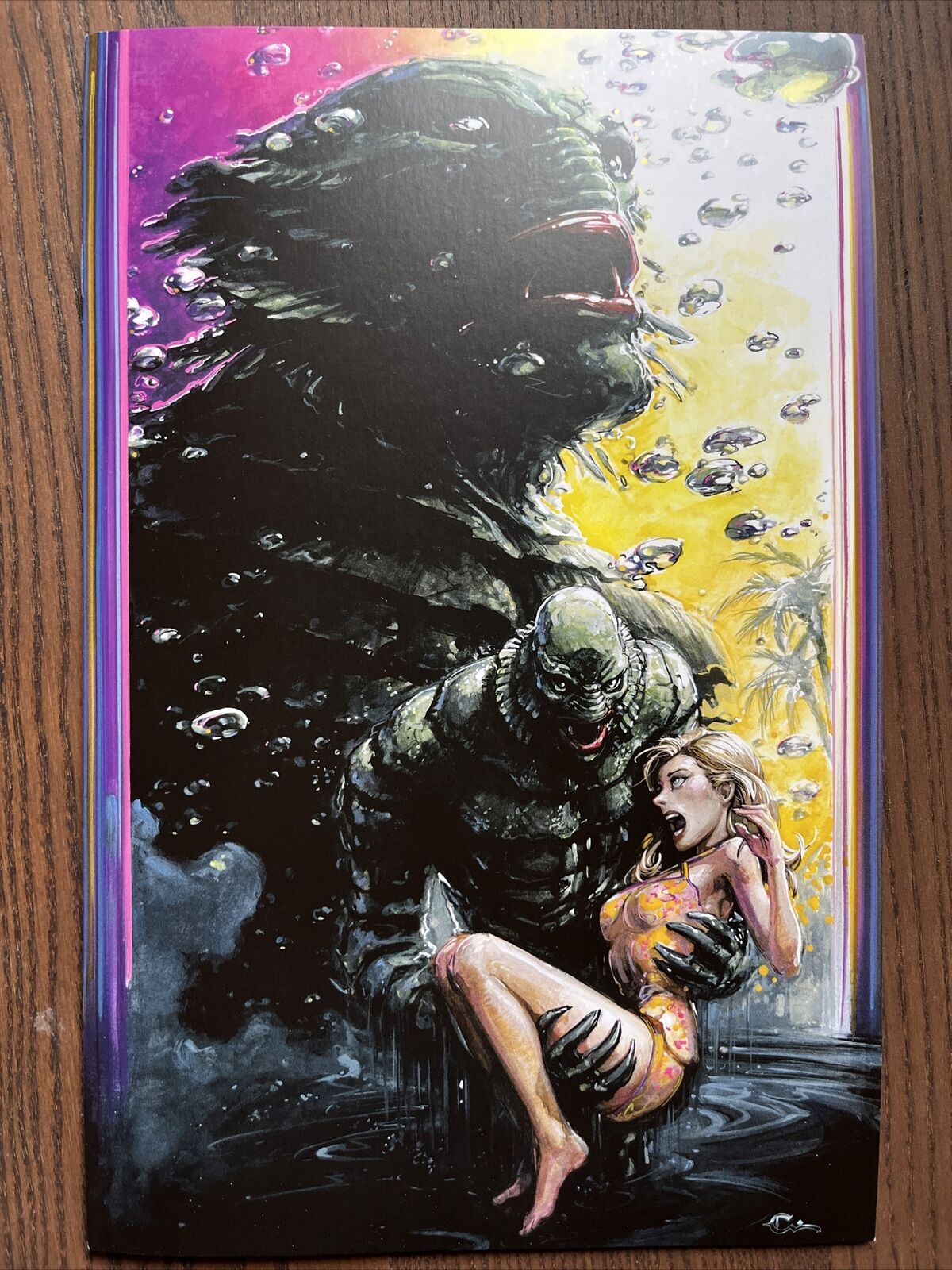 CREATURE FROM THE BLACK LAGOON LIVES #1 CLAYTON CRAIN VARIANT