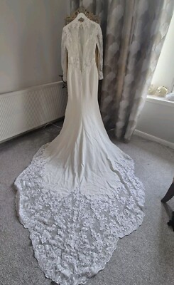 Ellis Wedding Dress Bridal Gown Size 12 Darcy style UK