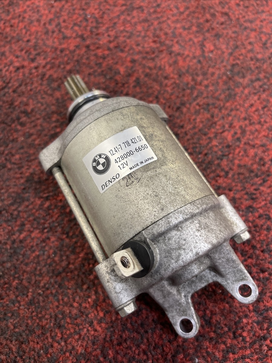 BMW S1000RR OEM Electric Starter Starting Motor Assy. 12 41 BMW S1000RR OEM Electric Starter Starting Motor Assy. 12 41