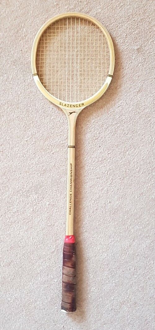 Vintage Squash Racket Slazenger Challenge Championship Vintage Squash Racket Slazenger Challenge Championship