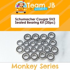 Schumacher Cougar SV2 - 20 Pcs Rubber Sealed Bearings Kit