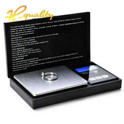 Mini Digital Scale 0.01-1000g LCD Electronic Jewelry Gold Pocket Weight Portable - Picture 9 of 10