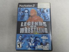 Legends Of Wrestling Sony Playstation 2 PS2 Game & Case, No Manual
