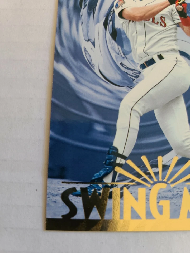 Tim Salmon 1995 Pinnacle Swing Men Baseball Card #286 - Image 4 of 4