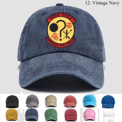 Custom Embroidered Hat 1st SOS Special Operations Squadron Goose 46, Veteran Cap