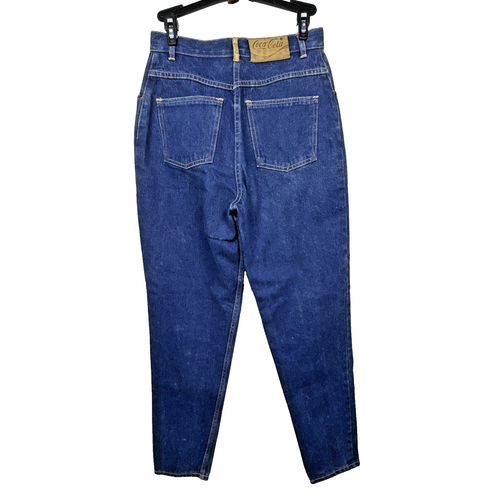 Coca Cola Mom Jeans 1986 High Waist Sz 10 Retro Iconic Coke 80s Nostalgia - Picture 14 of 14