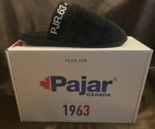 Pajar Canada Black Stevie Slippers - Women s U.S. Sizes 8-10