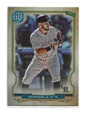 GARRETT HAMPSON 2020 Topps Gypsy Queen Base Card Colorado Rockies (#8)