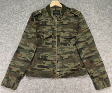 Sanctuary Anthropologie Jacket Womens Medium Camo Green Some Marks And Fading