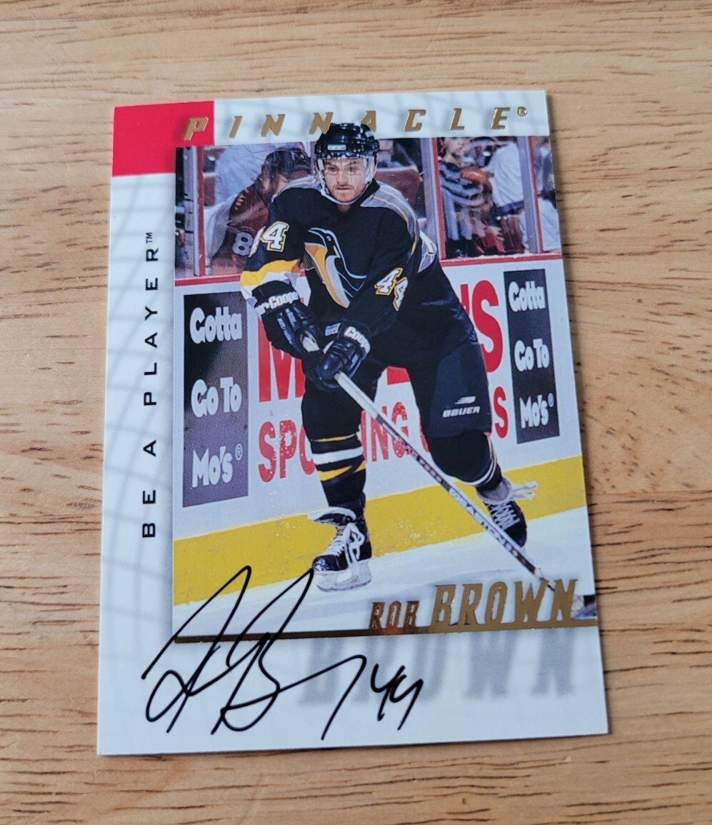 1997-98 Be A Player Autographs #48 Rob Brown