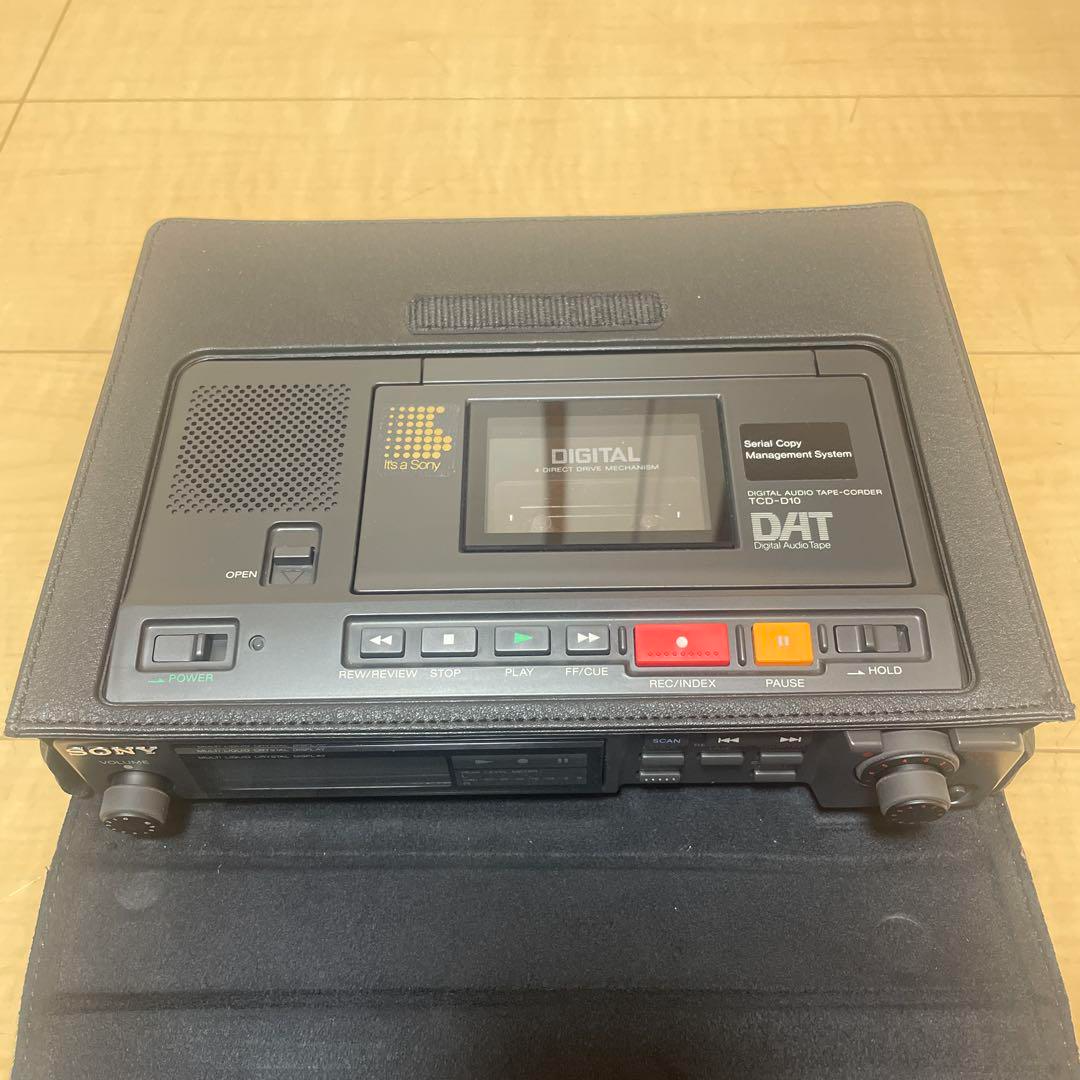Sony TCD-D10 Portable DAT Player Recorder Used for Parts | eBay