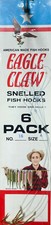 Vintage Eagle Claw 6-Pack Snelled Fish Hooks ...