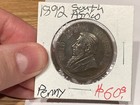 South Africa 1892 Penny Very Nice High Grade