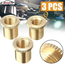 3Pcs Gear Shift Knob Thread Adapter Nut Insert Kit M10x1.25&M10x1.5&M8x1.25