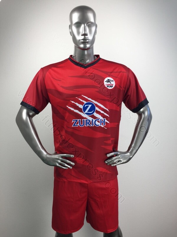 7 Lobos BUAP Red OUT OF SEASON SALE Soccer Uniforms - Uniformes de futbol