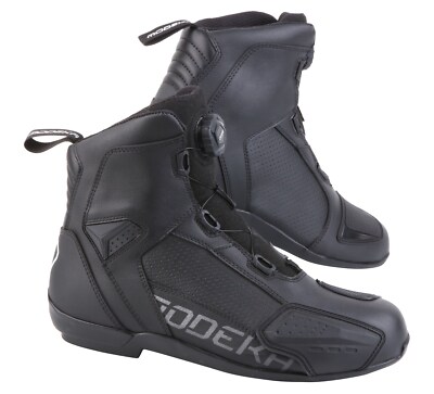 Modeka Yko Motorradstiefel (Schwarz) Gr: 42