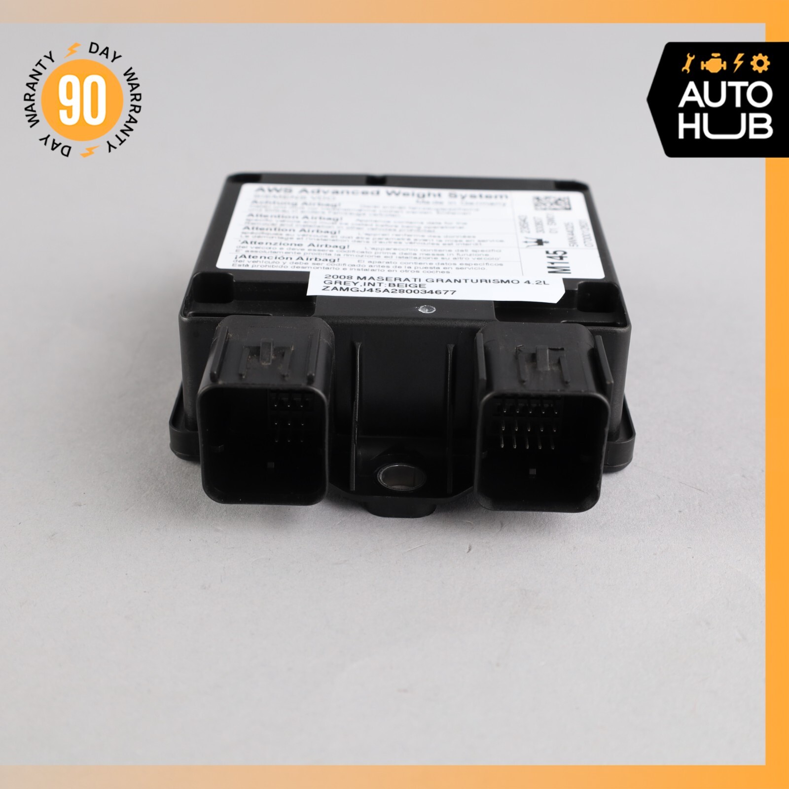 08-12 Maserati GranTurismo M145 AWS Advanced Weight System Control Module OEM