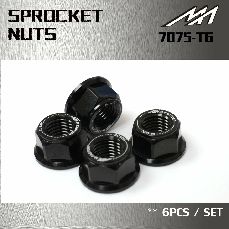 Rear Sprocket Nuts Kit Set For Honda CBR600 RR CBR929RR CBR1000RR Foto 2 de 4