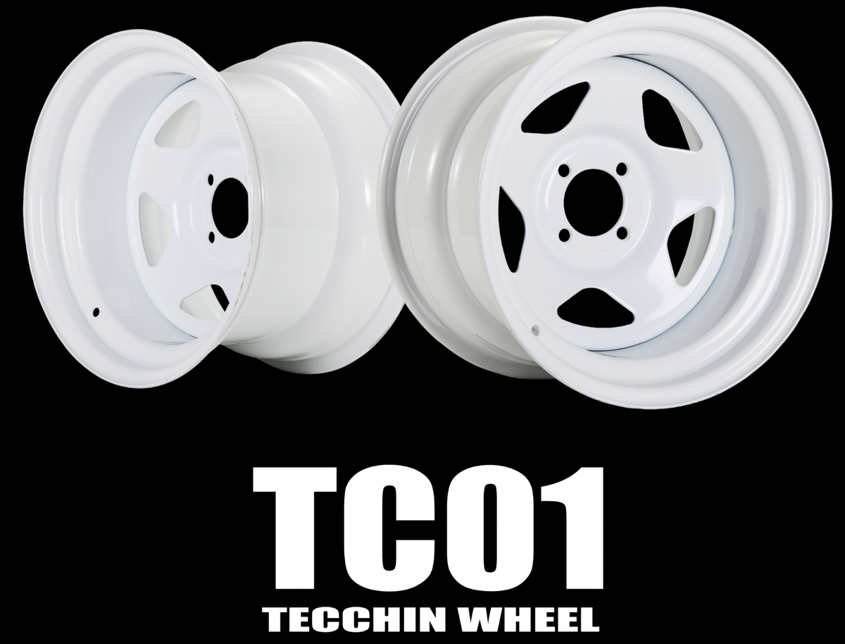 TC01 Wheels 13x7.0J 4/100 +0 JDM Light Truck Set of 4 wheels Japan