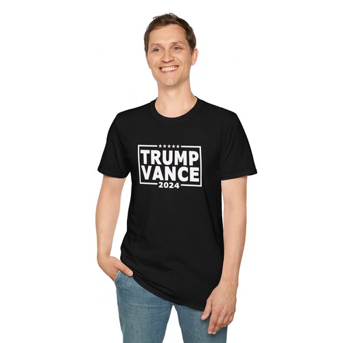 Trump Vance 24 Shirt - MAGA - Unisex Softstyle T-Shirt - Choose your Color!! - Picture 7 of 66