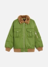 Jordan Renegade Jacket Women's Full Zip Fb5088-340 Olive/brown Kelp Size M