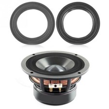 4/5/6.5/8/10/12" Speaker Surround Rubber Woofer Edge Black E1G9 Audio  US