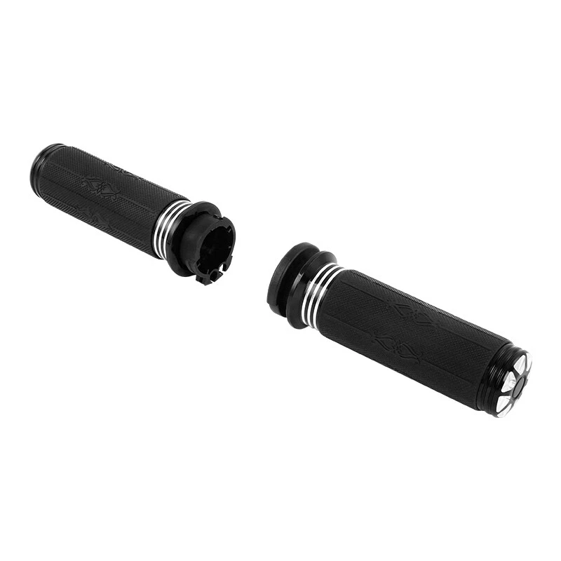 Fit For Harley Road King Softail Dyna 1" Motorcycle Handle Bar Hand Grips - Изображение 2 из 4