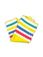 50's Vintage Crochet Blanket Vintage Crochet Baby Blanket