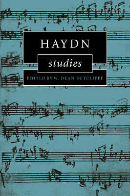 Haydn Studies Sutcliffe Paperback Cambridge University Press 9780521028356