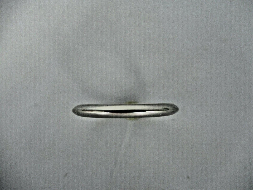 18Kt. Banda de oro blanco azahar Foto 3 de 4