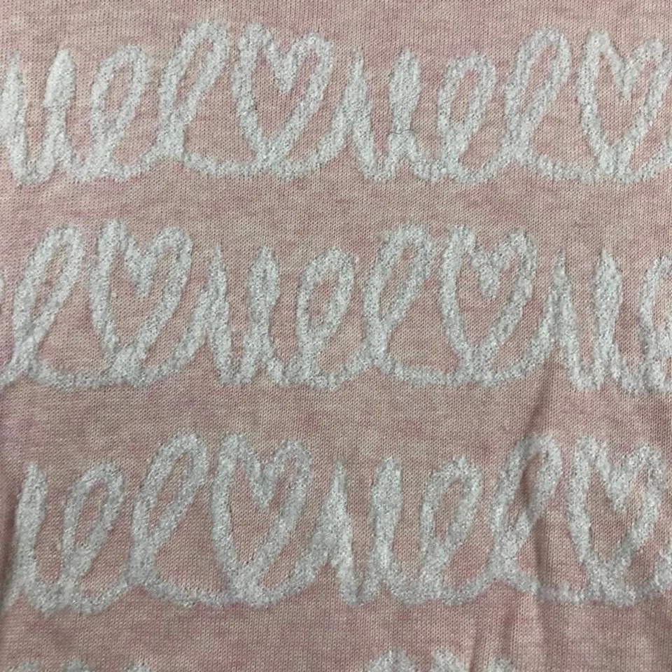 Suéter Elle Mujer XXL Rosa Rayas Mangas Largas Pullover Nuevo con Etiquetas Foto 3 de 4