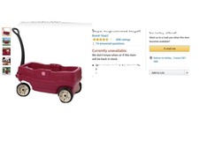 step 2 pull along wagon