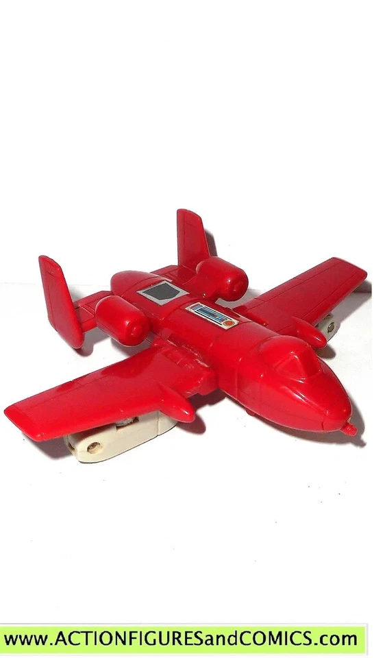 Transformers 1985 vintage POWERGLIDE 100% Complete generation 1 one red plane - Image 2 of 4