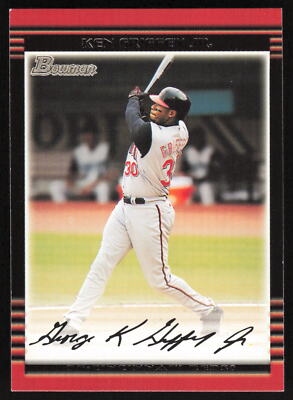 2002 Bowman #55 Ken Griffey Jr. Cincinnati Reds Card | eBay