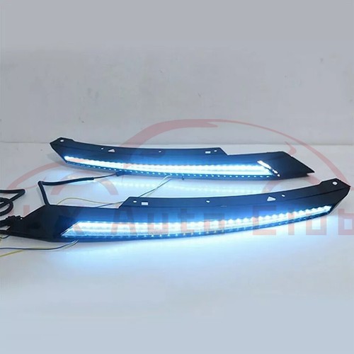 For Honda Civic 2016-2021 e Headlight Eyebrows LED DRL Daytime Turning Lights - Picture 3 of 8