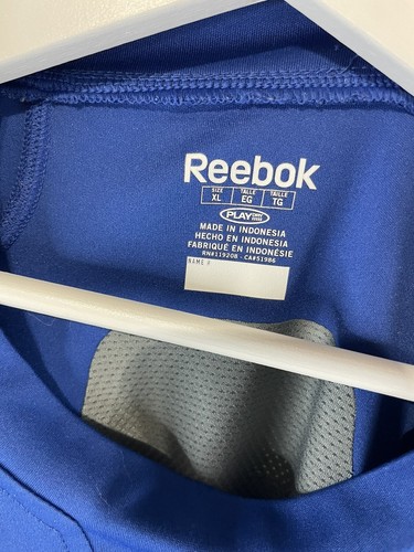Reebok New York Giants Long Sleeve Training Shirt XL Performance NFL Football - Picture 3 of 10