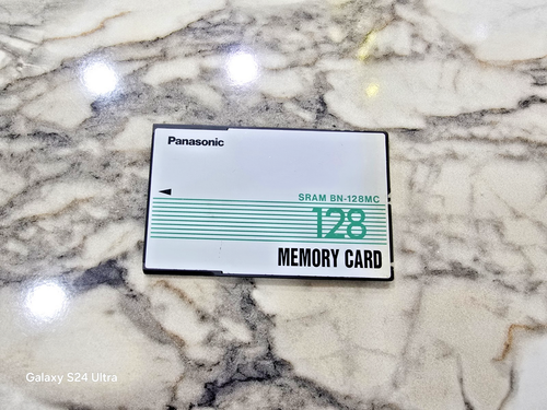 ✅ PANASONIC SRAM BN-128MC PCMCIA Memory 128kb SRAM BN128MC 🔥Fast Shipping🔥 ✅ - 第 1/9 張圖片