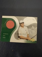2001 Upper Deck Tour Threads Garrett Willis Authentic golf Shirt Relic