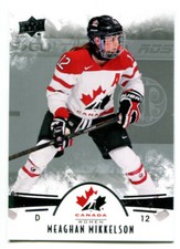 2016-17 UD Team Canada Meaghan Mikkelson Card #16