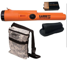 Garrett Pro Pointer AT Waterproof Pinpointer with Garrett Camo Pouch