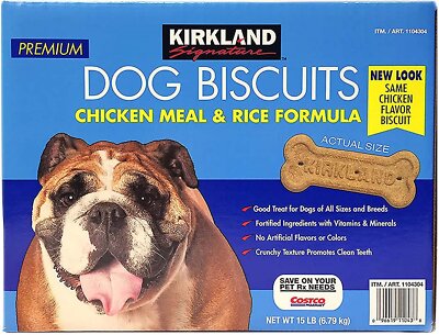 Super Premium Dog Biscuits Two Flavor Variety 15Lb