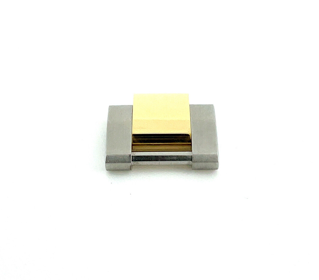 Authentic Rolex Two Tone Oyster Link 13mm for Mid-Size Watch 18k
