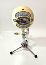 Blue Snowball iCE Microphone White With Tripod Stand And USB Cable