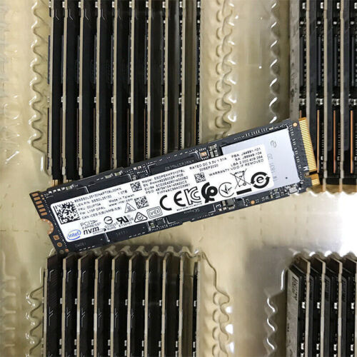 Intel 7600P 1TB SSD M.2 PCIE NVME 3D-NAND SSDPEKKF010T8L 8SSSS0L2513N4PT09L00KE - Bild 2 von 3