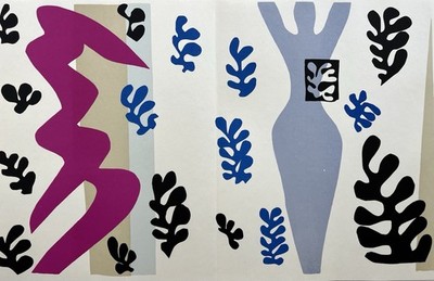 Vintage Henri Matisse Lithograph Printed 1983 ''The Knife Thrower''