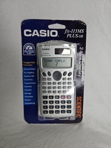 Casio fx-115ES Plus Scientific Calculator Natural Textbook Display New Sealed - Picture 2 of 3