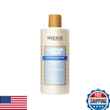 Mizani Moisture Fusion Gentle Clarifying Shampoo Charcoal Curly Hair 16.9 Fl Oz